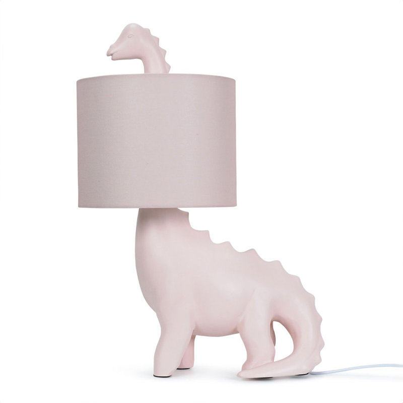 Carlette Ceramic Novelty Lamp, Pink