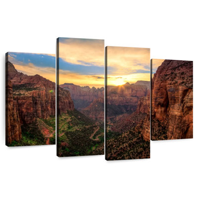 Alvord Zion National Park Sunset Mood