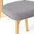 Putnam Upholstered Dining Chairs with Curved Back & Rubberwood Legs -322568970-298005047