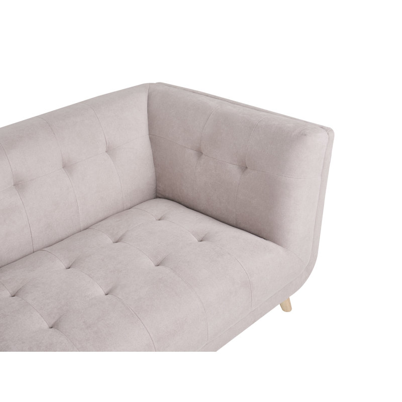 Sofa 2 Seater Temira Fabric Taupe