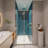 Versatile Pivot Shower Door with Advanced Tempered Glass and Smooth System