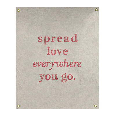 Tapisserie de polyester à l’quoted love quot