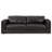 Arne Zuri 95'' Genuine Leather Sofa