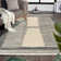 Tapis gris Tribal