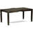 7 Piece Dining Set Consist of a Rectangle Dining Table with Butterfly Leaf and 6 Linen Fabric Kitchen Room Chairs, Cappuccino-520045577-529062994-529062995