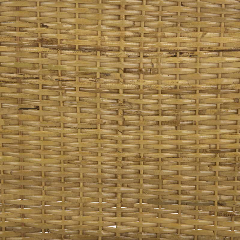 Table d'appoint festonnée Tinzo, Bois naturel