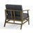 Solid Wood Teak Outdoor Lounge Chair With Cushion And Arms-114983510-114983511