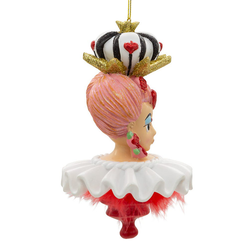 Ornement «Queen of Hearts» Hollywood Hats