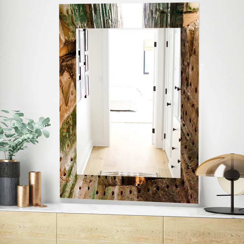 Miroir de salle de bain/meuble-lavabo traditionnel canyon, H 24 po x l 32 po