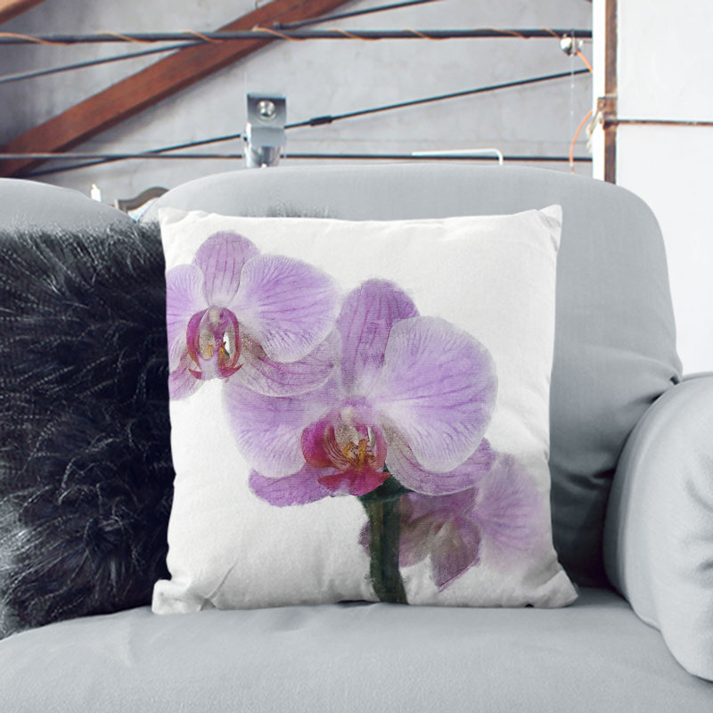Square Throw Cushion, Stone, 55cm H x 55cm W x 20cm D