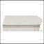 Table de chevet au fini blanc antique