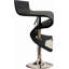 Tabouret de bar moderne pivotant courbé ajustable Modern