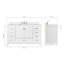 Cambridge 61'' W Single Vanity-880231277-880230103