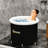 Outsunny Ice Bath Tub, 79 Gallon Outdoor Portable Cold Plunge Tub with Thermo Lid