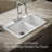 Riverby 33 In. Top-Mount Double-Bowl Kitchen Sink-125040106-107896238-125040109