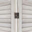 160Cm W x 169.9Cm H 4 - Panel Solid Wood Room Divider