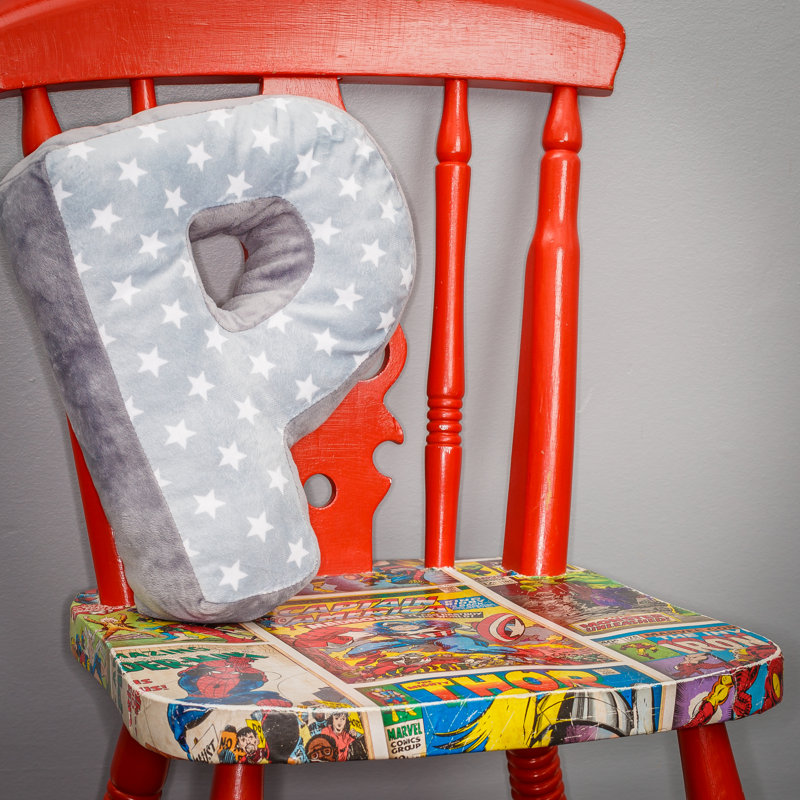 Georgia-Louise Alphabet Letter Cushion P