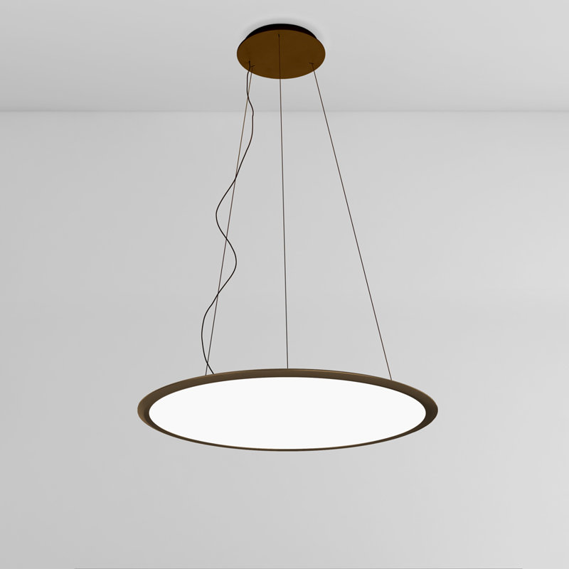 Discovery Geometric Bronze Aluminum LED Pendant Light