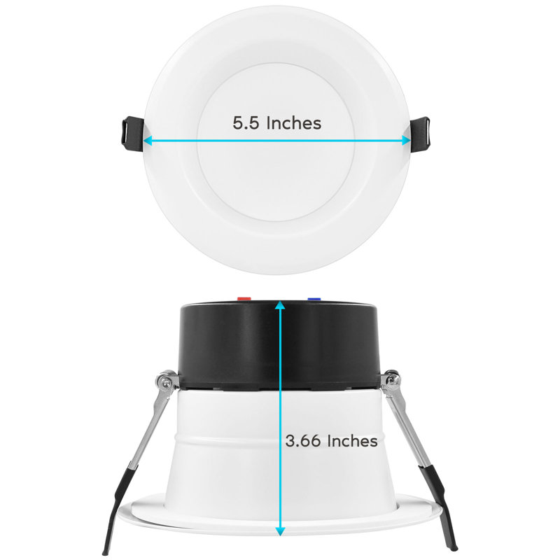 4 in. Tunable Air-Tight IC Rated LED Canless Standard Recessed Lighting Kit