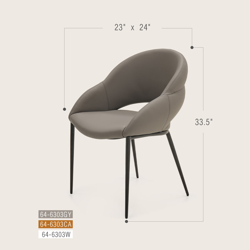 Gastro Grace Dining Chair, Gray