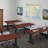 Neyland Cain T-Base Training Seminar Table & 2 M Stack Chairs-32520320-32520322-32520327