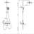 Wall Mounted Thermostatic Shower System with Bidet Sprayer and Tub Spout-92257481