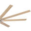 Ventilateur de plafond surdimensionné en bois de noyer noir 84 po
