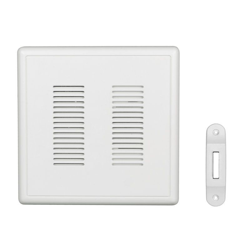 Ensemble de sonnette vidéo Primechime Plus 2, Blanc