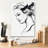 'Silhouette 2' by Design Fabrikken, Giclee Canvas Wall Art-891806452