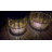 Solar Powered Boho Nesting Coffee Tables Set of 2