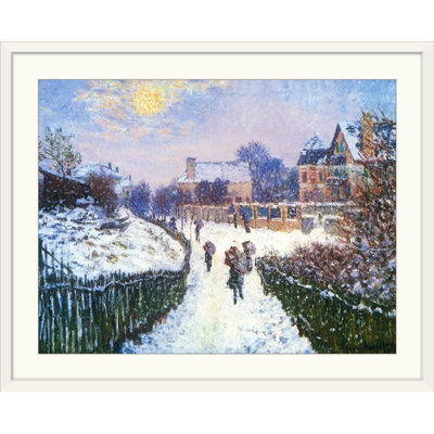 «Boulevard Saint-Denis, Argenteuil» par Claude Monet - reproduction