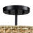 Stutz Rattan Semi Flush Mount