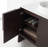 Arno 36'' Natural Oak Veneer plywood Bathroom Vanity with Solid Surface Top-87543169