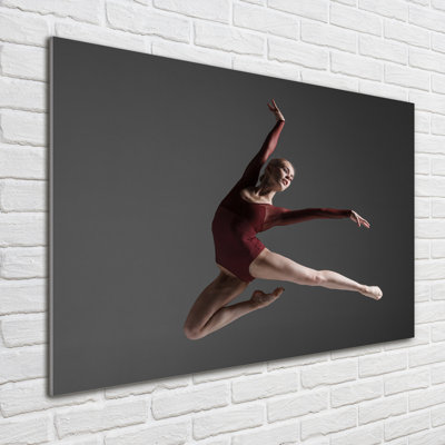 Modern Dance - No Frame Print on Glass