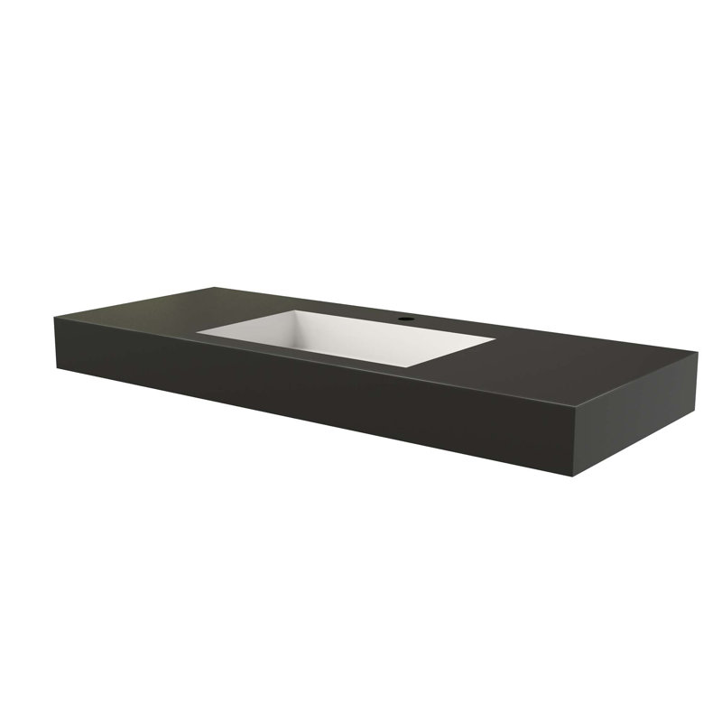 Premium Solid Surface Basin with Single Faucet Hole