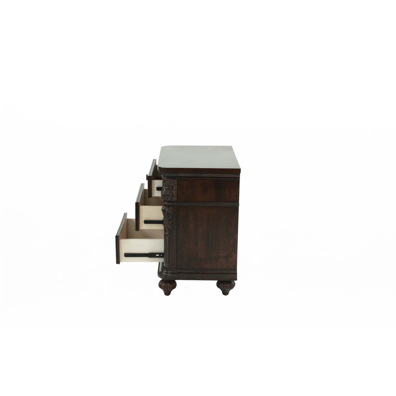 Table de chevet traditionnelle 1 pièce