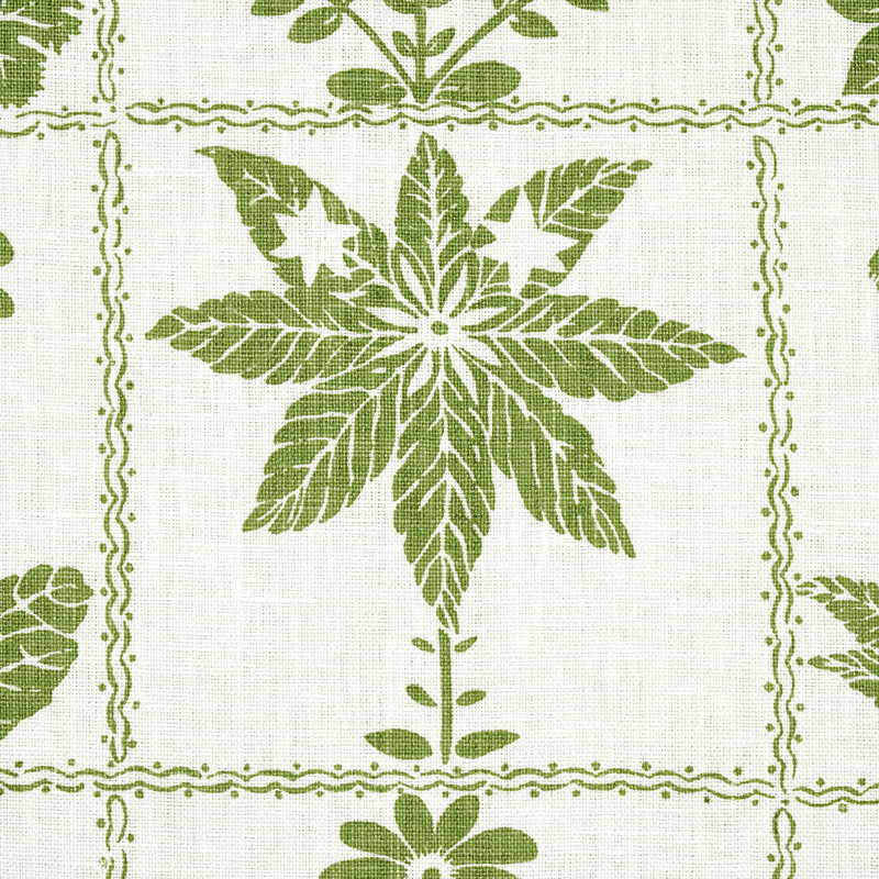 Georgia Wildflowers Fabric, Leaf