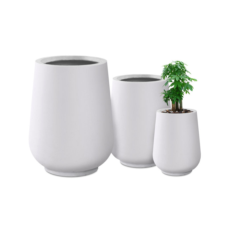 Handmade Pot Planter, Pure White