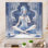 «Blue Yogini Meditation Spiritual Grace I», reproduction sur toile