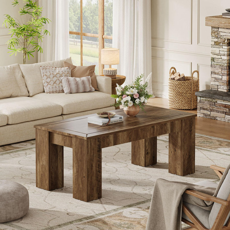 Table basse de 47 pouces Farmhouse