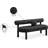Boucle Upholstered Bench-80798293