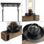 Lustre géométrique en bois 3 lumières Deemer