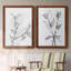 CHARCOAL FOLIAGE I - impression 2 pièces-103841428-103841417