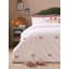 Embroidered Bows Cotton Blend No Pattern Duvet Cover Set-137446875