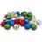 60ct Traditional Multi-Colored Shatterproof 2-Finish Christmas Ball Ornaments 2.5" (60mm)