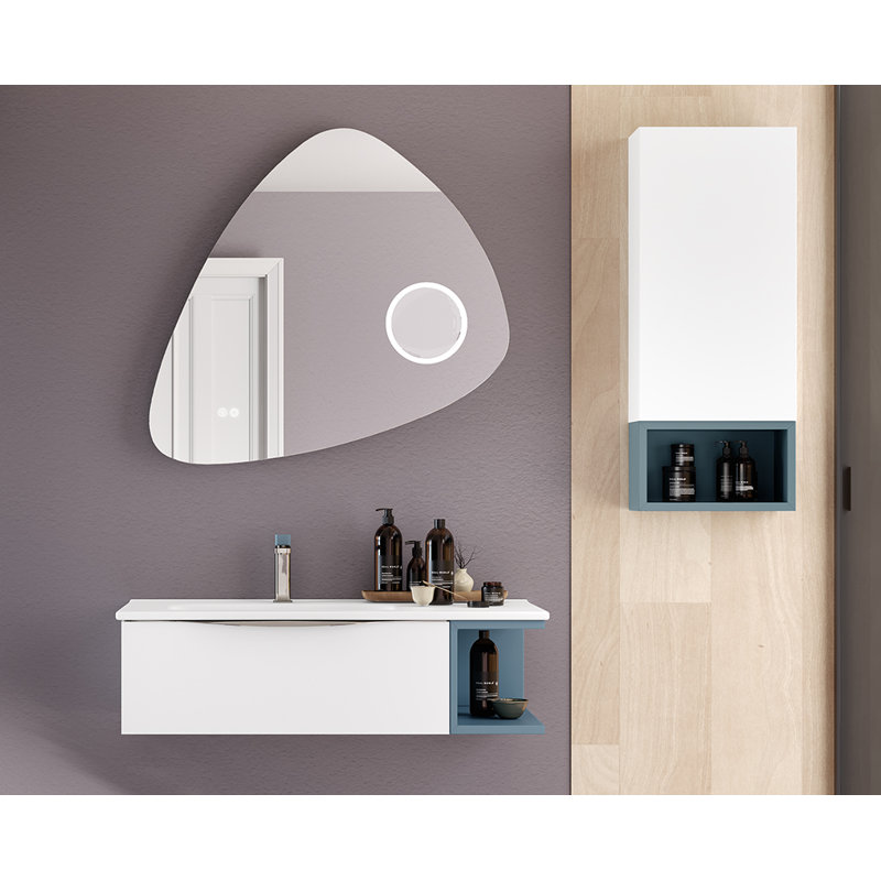DAX 17.5'' Glossy White Bathroom Sink