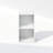Shavon 2-Tier Open Shelf Multipurpose Closet & Clothing Storage, Storage Organizer, White-108207309