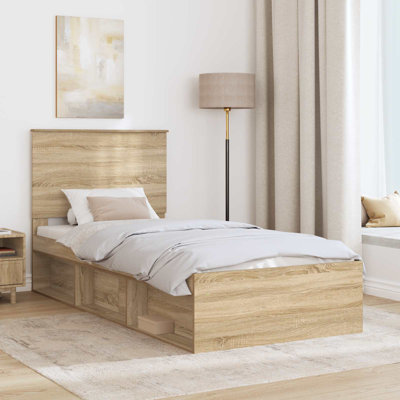 Solid Wood Bed