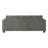 89" Corduroy Sofa, 3-Seater Upholstered Couch With Deep Seat, 18" High Back, Wide Corduroy , Grey-1853944969