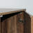 Versatile 50 Inch bookcase with three compartments and three doors Book Case